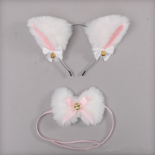 Diadema de Orejas de Gato Suave y Adorable - Image 5