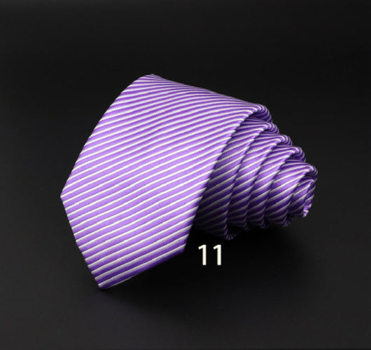 Corbata de Rayas Clásica Británica para Hombre - Image 12