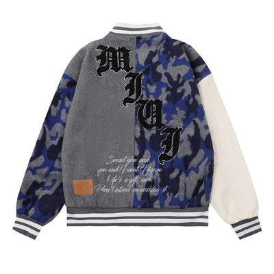 Uniforme de Béisbol Camuflaje Patchwork para Hombre - Image 11