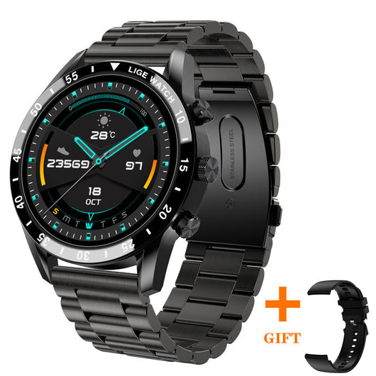 Pulsera Deportiva Inteligente Impermeable para Hombre con Podómetro - Image 12
