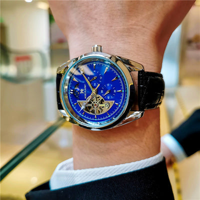 Reloj Automático Mecánico con Diseño Calado para Hombre - Image 7