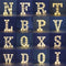 Letrero LED Luminoso Alfabeto 26 Letras - Lámpara Decorativa de Neón