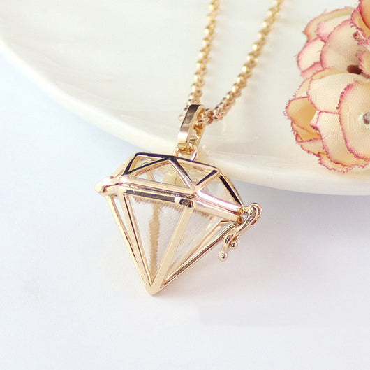 Collar Joyero Esfera de Cristal con Foto - Diseño Jaula de Pájaros - Image 19