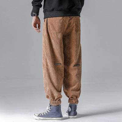 Pantalones de Chándal con Puños Fruncidos - Image 2