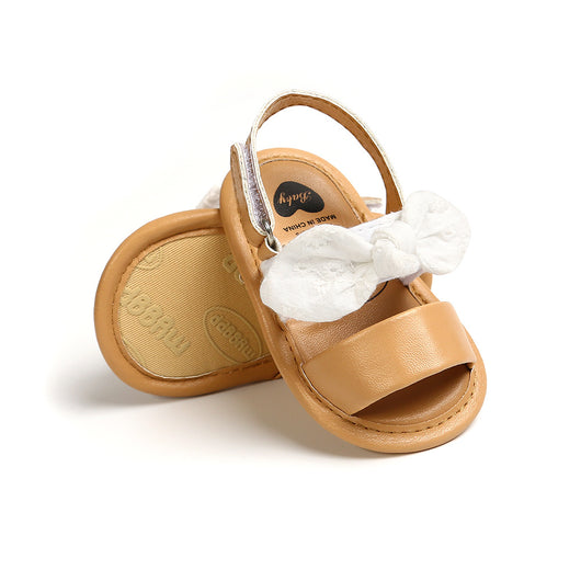 Sandalias para bebé con moño suave y suela antideslizante - Image 8