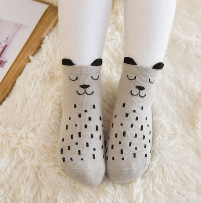 Calcetines Antideslizantes para Bebé - Algodón Suave con Diseños Divertidos - Image 18
