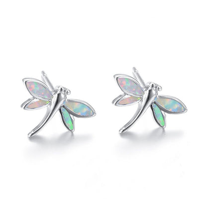 Aretes de Ópalo Libélula - Image 5