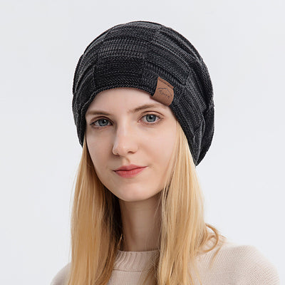Gorro Tejido Multicolor de Lana Polar para Abrigo Total - Image 3