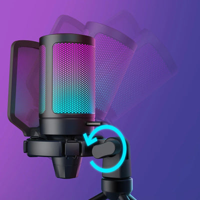 Micrófono Condensador USB para Gaming - PC, PS4 y PS5 - Image 9