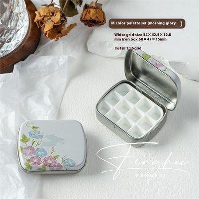 Paleta de Manicura Acuarela Portátil 24 Colores en Caja de Metal - Image 18