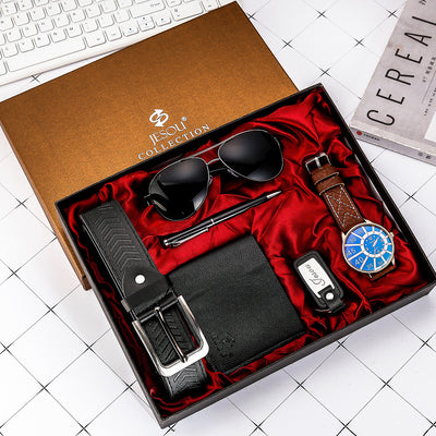 Conjunto de Regalo Elegante para Hombre: Reloj, Cinturón y Billetera - Image 3