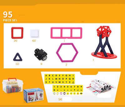 Bloques Magnéticos para Construcción Infantil - Set Educativo - Image 12