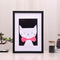 21 X 29.7 Black