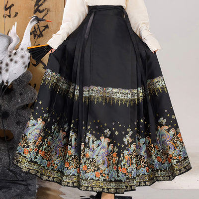 Conjunto Elegante Camisa y Falda Cuello Cruzado Multiuso - Image 13