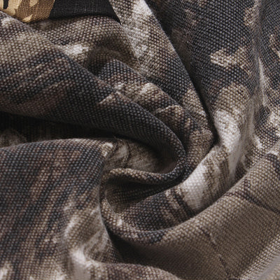 Overol Acampanado con Estampado Camuflaje y Costuras Decorativas - Image 5