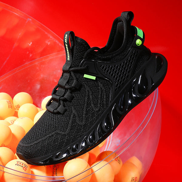 Zapatillas Deportivas Tejidas para Hombre con Suela Flama - Estilo Casual Verano
