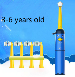 Cepillo de Dientes Eléctrico Rotatorio Doble Cara para Niños - Image 8