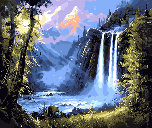Pintura por Números - Cascada