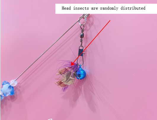 Juguete Interactivo Telescópico para Gatos con Campanas y Plumas - Image 5