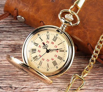 Reloj de Bolsillo Cadena "TE AMO POR SIEMPRE" - Image 8