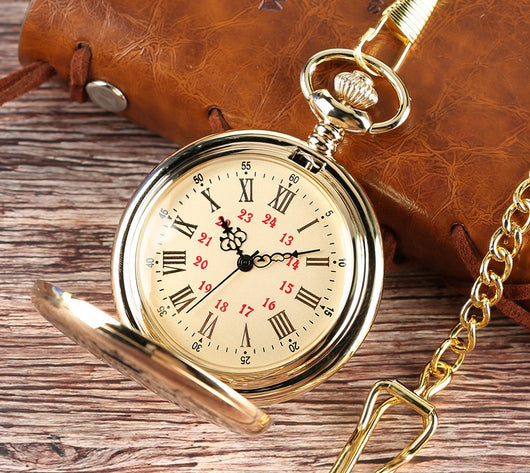 Reloj de Bolsillo Cadena "TE AMO POR SIEMPRE" - Image 8