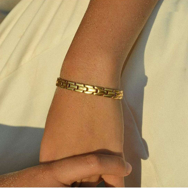 Pulsera Metálica para Reloj - Correa Elegante de Acero