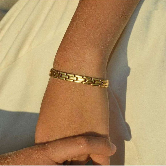 Pulsera Metálica para Reloj - Correa Elegante de Acero