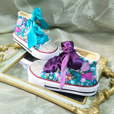 Zapatillas Altas Sirena para Niños - Deportivas Canvas Resistentes - Image 5