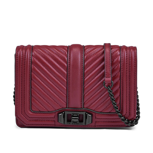 Bolso de cadena con bandolera ajustable