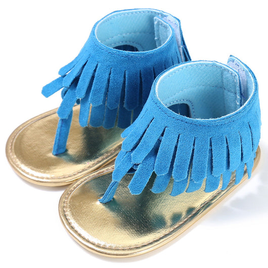 Sandalias Infantiles de Verano con Flecos Retro - Niñas - Image 3