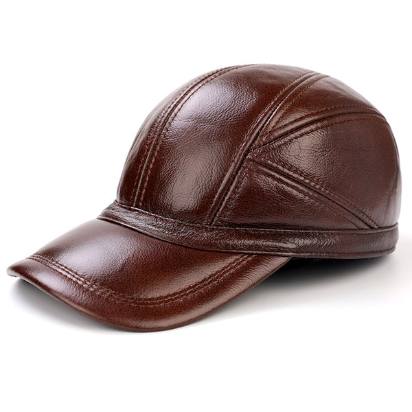 Gorra de Béisbol en Cuero Premium de Primera Capa - Image 14