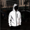 Chaqueta Cortavientos Reflectiva Impermeable para Hombre - Estilo Urbano