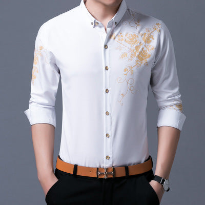 Camisa Estampado Flores para Hombre - Image 14