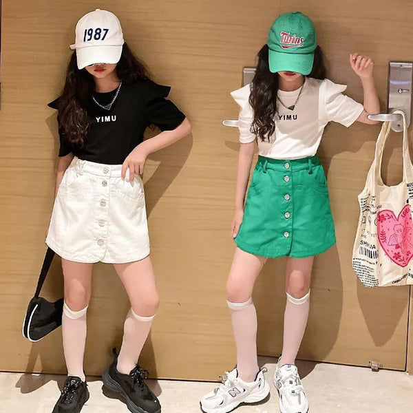 Conjunto Deportivo Casual para Adolescentes - Estilo Western de Dos Piezas