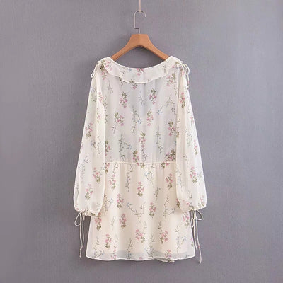 Vestido con Volantes y Cintura Definida - Image 2