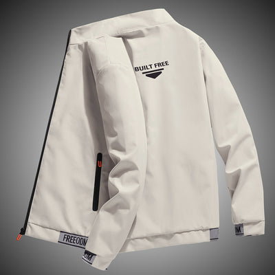 Chaqueta Deportiva Casual para Hombre Cuello Alto Otoño - Image 3