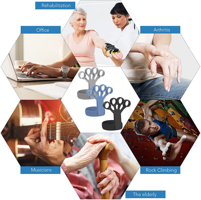 Fortalecedor de Mano con Grip de Silicona - Ejercitador de Dedos para Artritis y Rehabilitación - Image 11