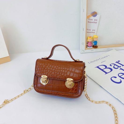 Bolso Bandolera Miniatura con Estampado de Cocodrilo - Image 10