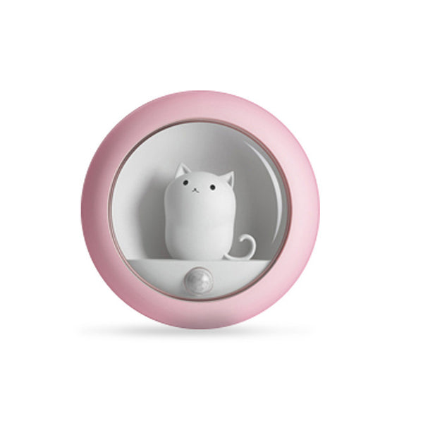 Lámpara Nocturna LED con Sensor de Movimiento - Diseño Gato Adorable - Image 4
