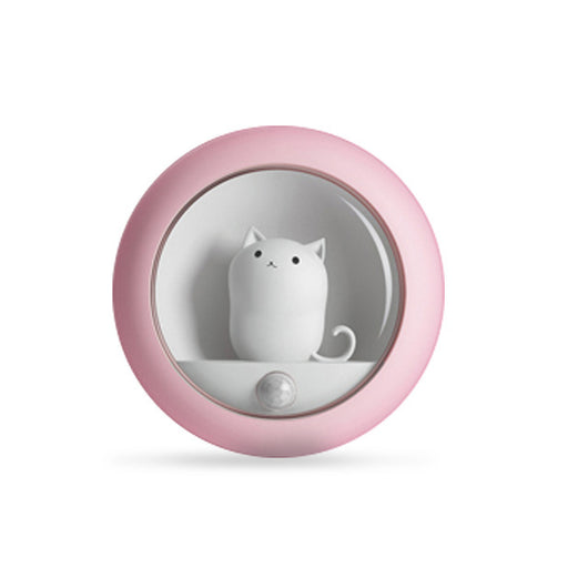 Lámpara Nocturna LED con Sensor de Movimiento - Diseño Gato Adorable - Image 4