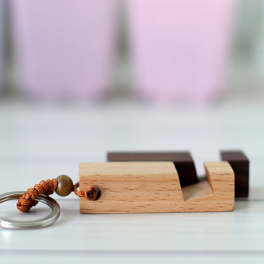 Soporte Universal de Madera para Teléfono