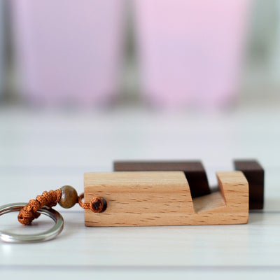 Soporte Universal de Madera para Teléfono
