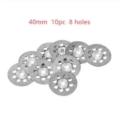 Set 10 Discos de Corte Diamantado 30mm para Herramientas Rotatorias Dremel - Image 5