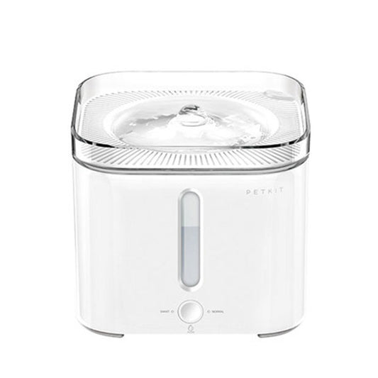 Fuente de Agua Automática para Mascotas Blanca