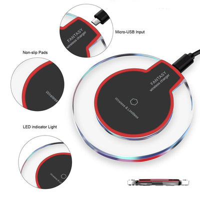 Cargador Inalámbrico Rápido Compatible con Samsung S8 y S8 Plus - Image 4
