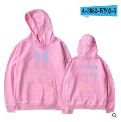 Sudadera Kpop Estilo Casual para Mujer con Estampado Amor - Image 25