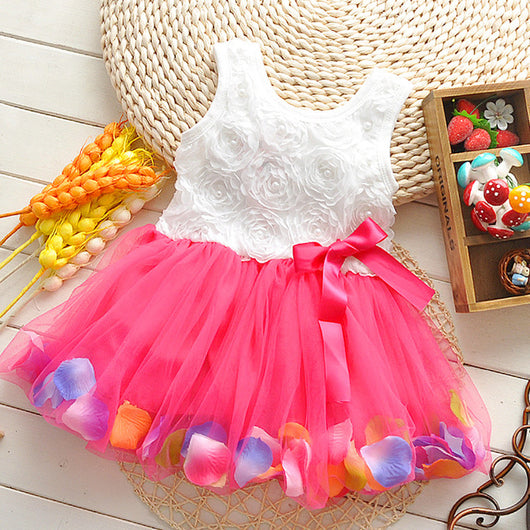 Vestido Niña Verano con Moño - Image 9