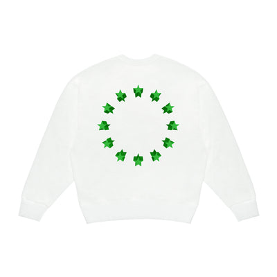 Sudadera Holgada Acolchada Estampado Blanco y Negro - Image 5