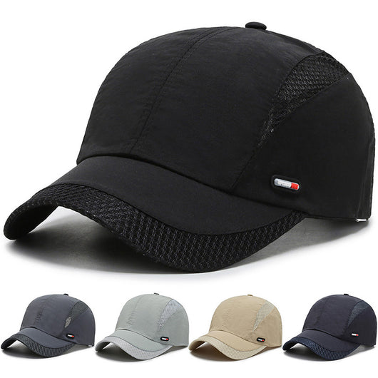 Gorra de Béisbol Deportiva Secado Rápido con Malla Transpirable