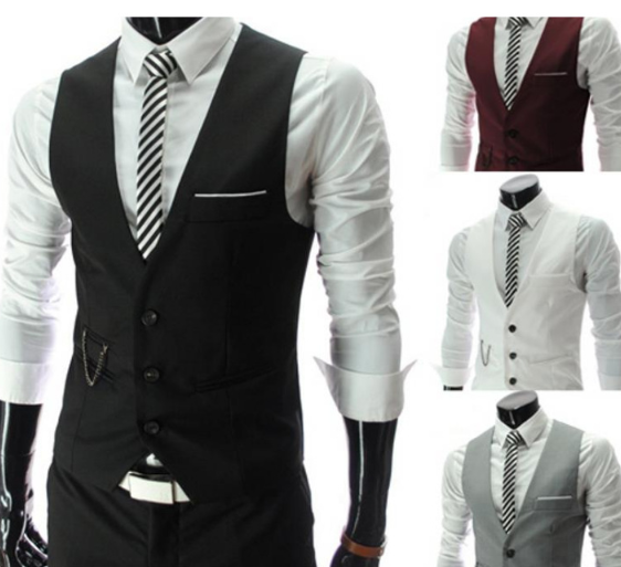 Chaleco de Traje Ejecutivo para Hombre